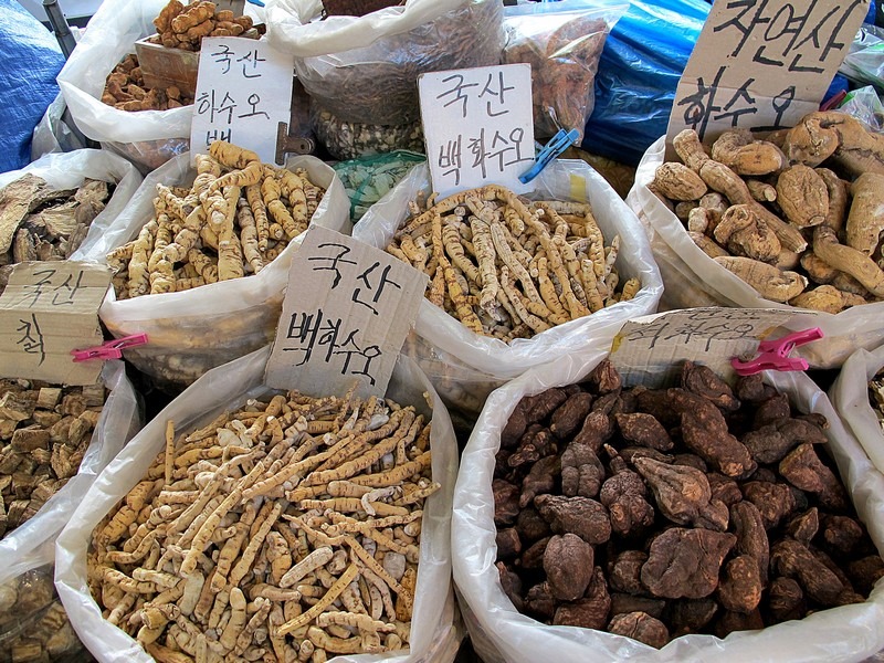 Yangnyeongsi Herbal Medicine Market, Seoul, Korea