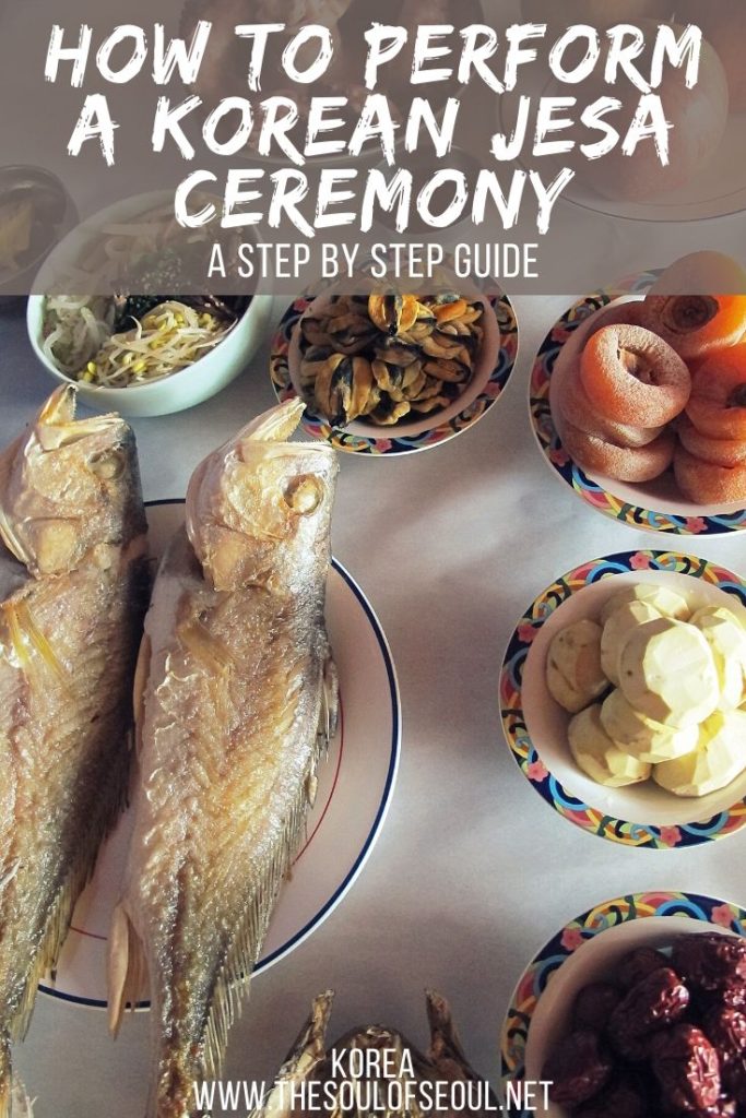 How To Perform A Korean Jesa Ceremony: Korean families hold jesa twice a year on Seollal, the Lunar New Year, and Chuseok, the Korean Thanksgiving. Do you want to learn more about jesa? Here is a step by step guide to the traditional Korean ceremony called jesa that is to remember ancestors.