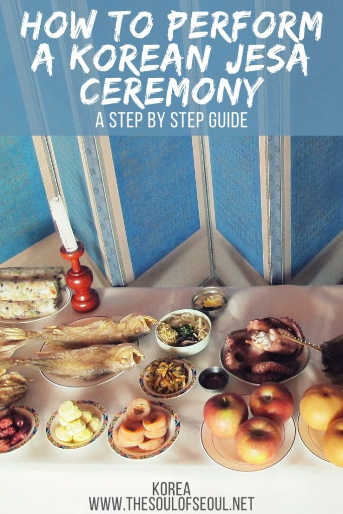 How To Perform A Korean Jesa Ceremony: Korean families hold jesa twice a year on Seollal, the Lunar New Year, and Chuseok, the Korean Thanksgiving. Do you want to learn more about jesa? Here is a step by step guide to the traditional Korean ceremony called jesa that is to remember ancestors.