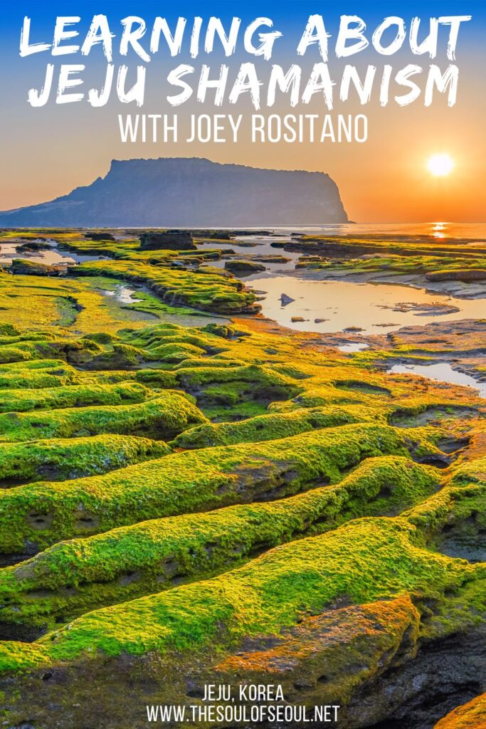 Learn about Jeju Shamanism with Joey Rositano: Joey Rositano sheds light on the little known but still strong shamanistic practices on Jeju, Korea. One of the most touristy places with culture no one sees.