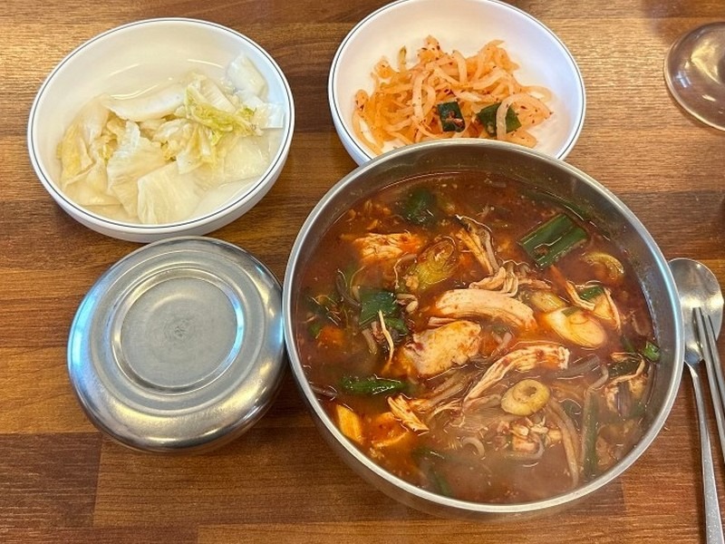 Dakgaejang, Korean spicy chicken stew