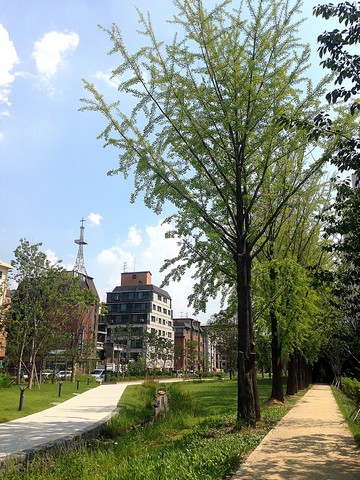 Yeonnam-dong, Seoul, Korea: Gyeongui Line Forest Park