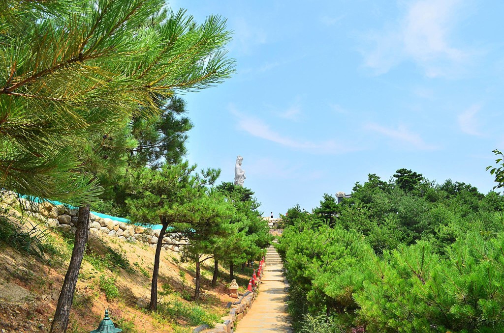 Naksansa Temple in Yangyang, Gangwon-do, Korea