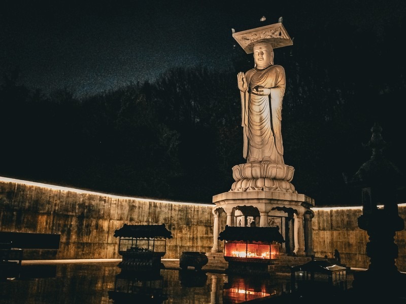 Bongeunsa Temple (봉은사), Gangnam, Seoul, Korea