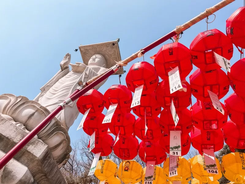Bongeunsa Temple (봉은사), Gangnam-gu, Seoul, Korea