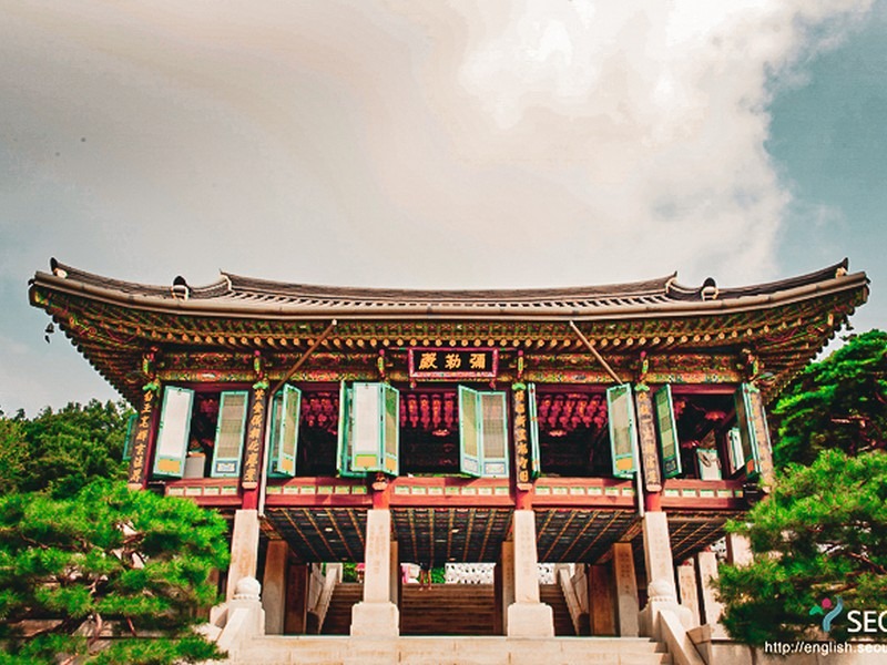 Bongeunsa Temple (봉은사), Gangnam, Seoul, Korea