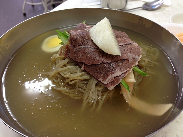 EulMilDae, North Korean Naengmyeon restaurant, Seoul, Korea