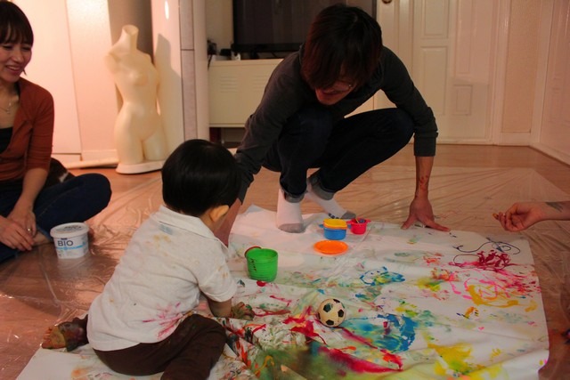 Art: Painting Experience with babies