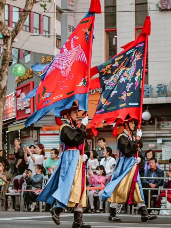 Lantern Parade (연등회), Lotus Lantern Festival, Seoul, Korea