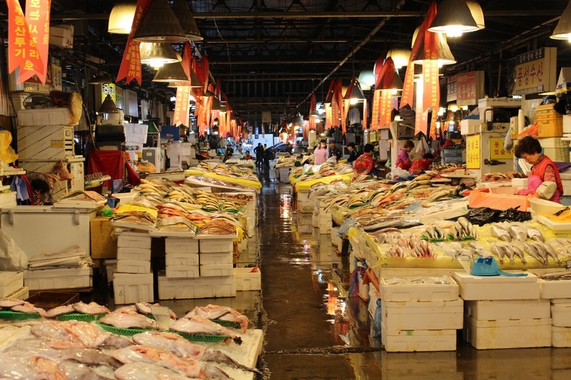 Seoul, Korea: Noryangjin Fish Market