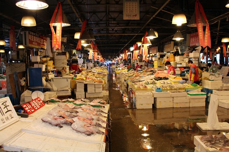 Seoul, Korea: Noryangjin Fish Market