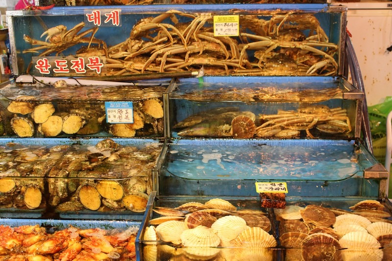 Seoul, Korea: Noryangjin Fish Market