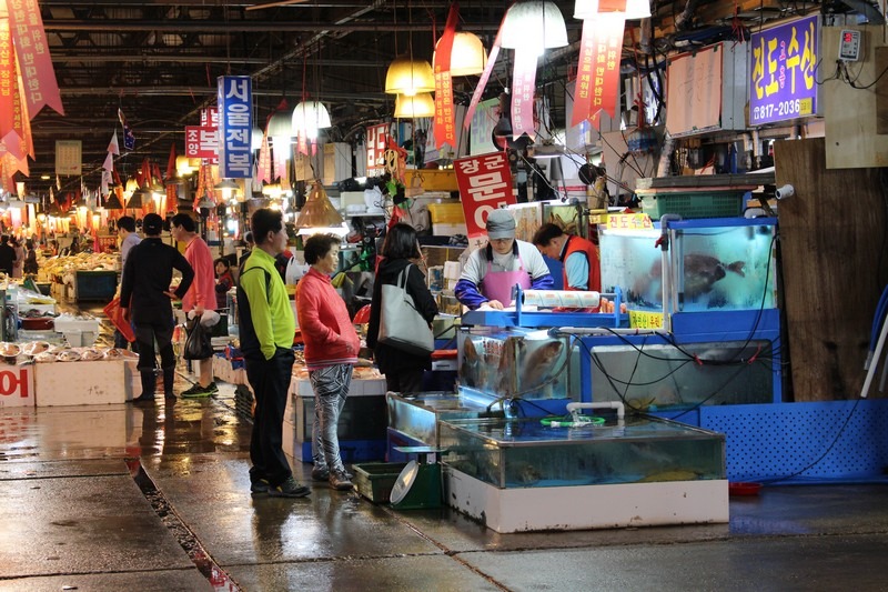 Seoul, Korea: Noryangjin Fish Market