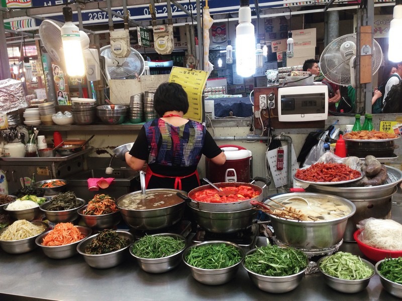 Gwangjang Market, Seoul, Korea