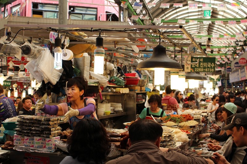 Gwangjang Market, Seoul, Korea