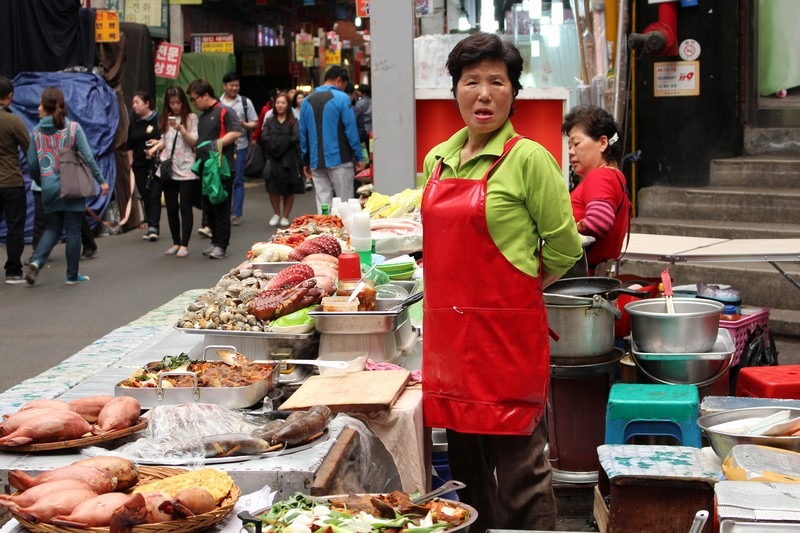 Gwangjang Market, Seoul, Korea