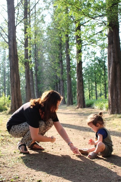 World Cup Park, Sky Park, Soeul, Korea: Meta-sequoia path