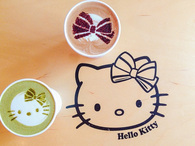 Hello Kitty Cafe, Hongdae, Seoul, Korea