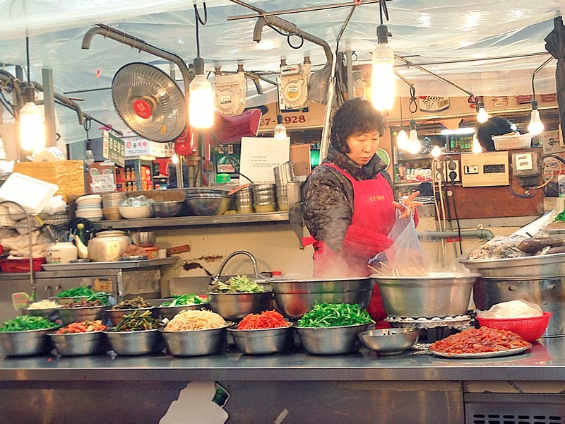 Gwangjang Market, Seoul, Korea