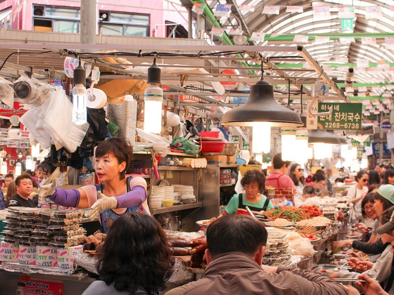 Gwangjang Market, Seoul, Korea