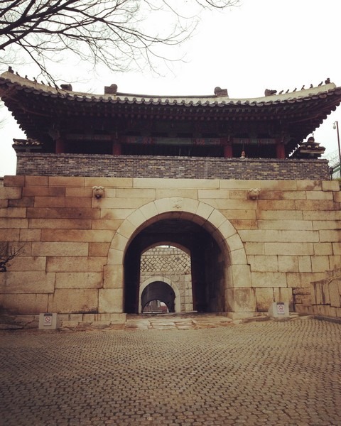 Seoul Fortress Wall, Changuimun Gate, Seoul, Korea