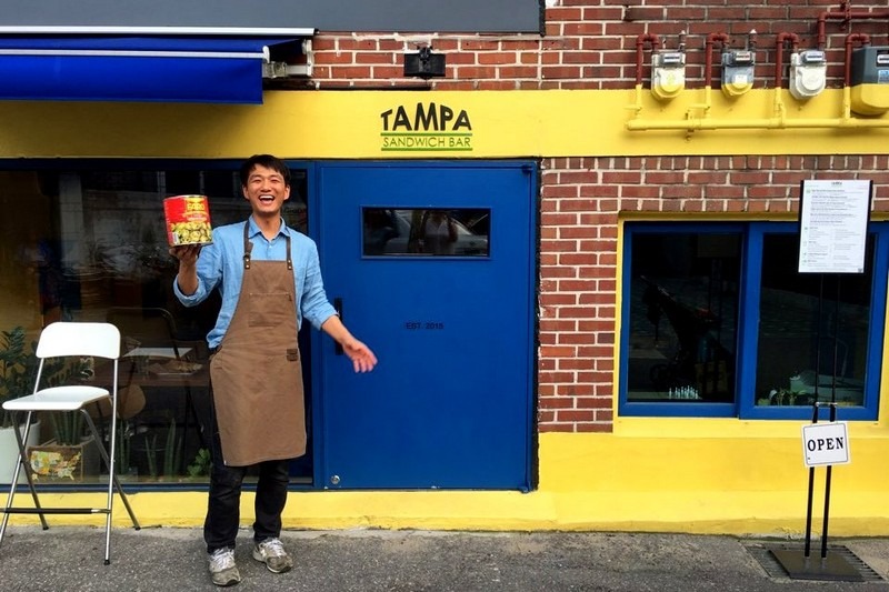 Tampa Sandwich Bar, Yeonnam-dong, Seoul, Korea