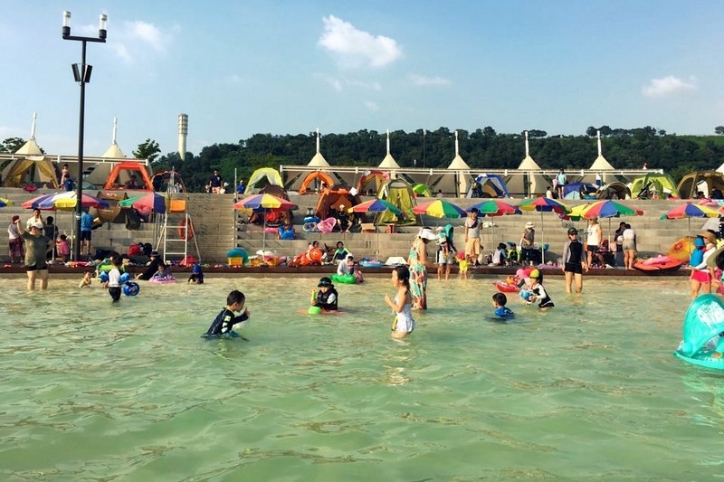 Nanji Water Playground, Mapo-gu, Seoul, Korea