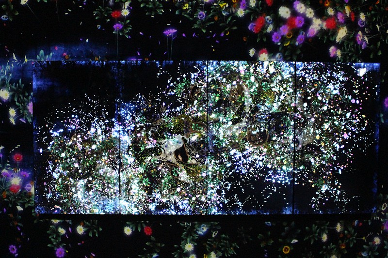 TeamLab World, Jamsil, Seoul, Korea: Interactive Art Museum