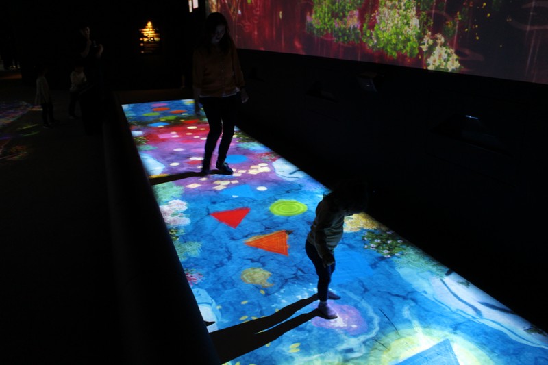 TeamLab World, Jamsil, Seoul, Korea: Interactive Art Museum