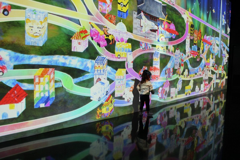 TeamLab World, Jamsil, Seoul, Korea: Interactive Art Museum