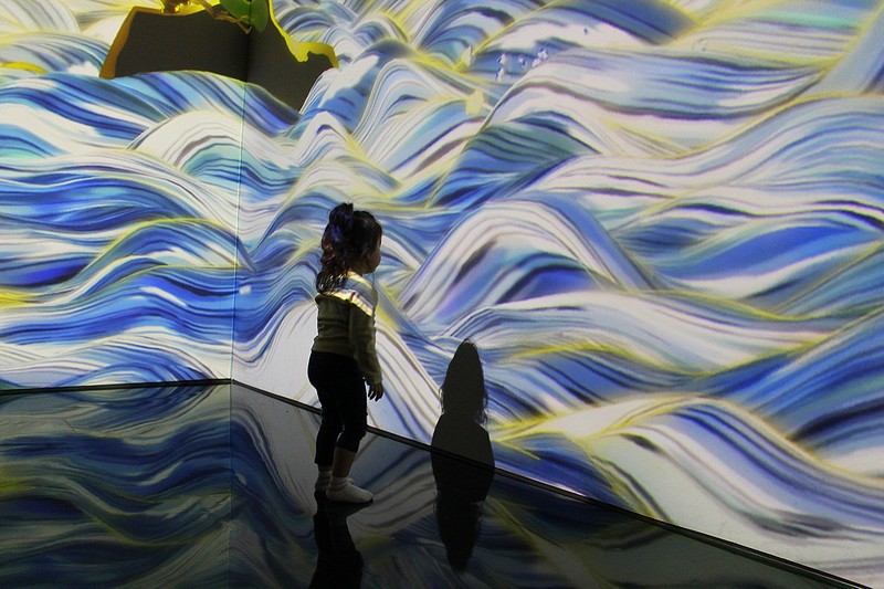 TeamLab World, Jamsil, Seoul, Korea: Interactive Art Museum