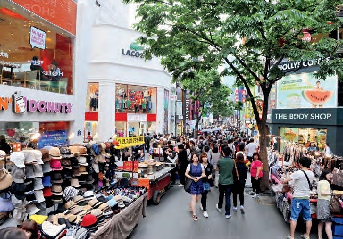 Myeongdong: Source: Korea.net