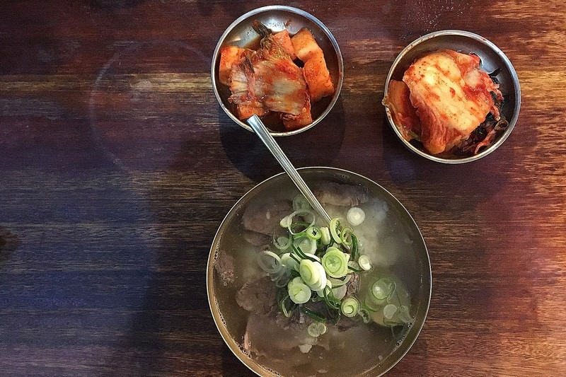 Hadongkwan, Gomtang Soup, Myeongdong, Seoul, Korea