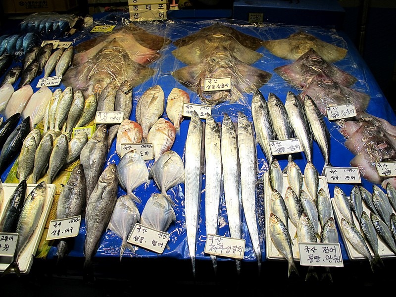 Mapo Agricultural & Marine Products Market, Seongsan-dong, Mapo-gu, Seoul, Korea