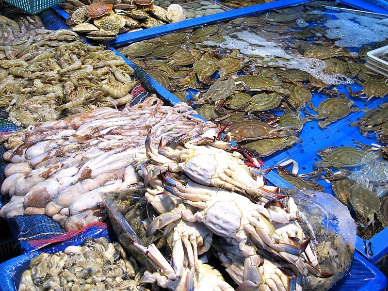 Mapo Agricultural & Marine Products Market, Seongsan-dong, Mapo-gu, Seoul, Korea