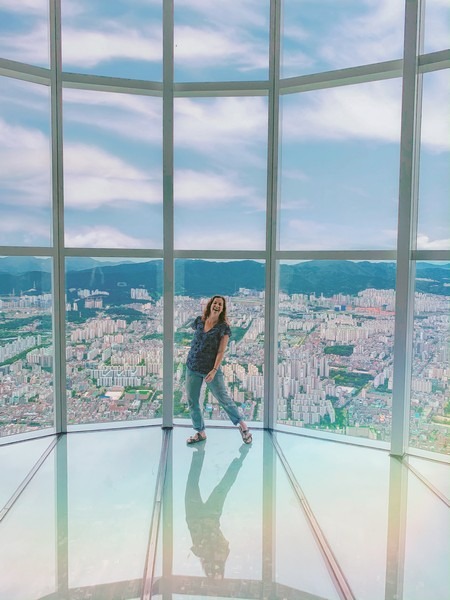 Seoul Sky Tower, Lotte Tower, Jamsil, Seoul, Korea: Hallie Bradley