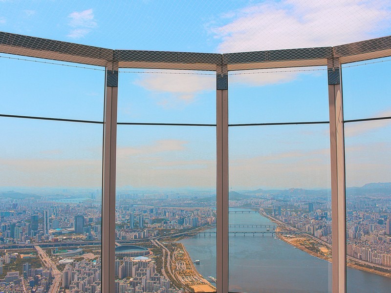 Seoul Sky Observatory, Lotte World Tower, Seoul, Korea