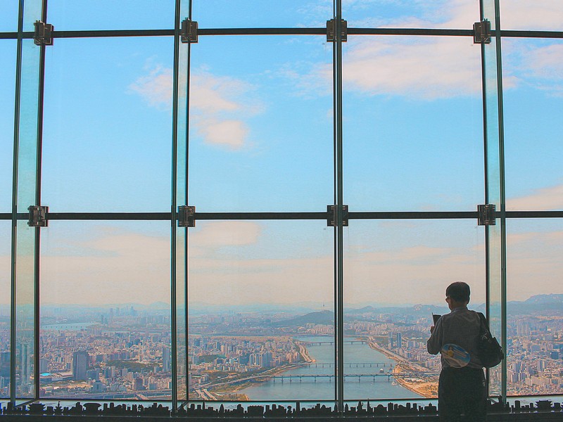 Seoul Sky Observatory, Lotte World Tower, Seoul, Korea