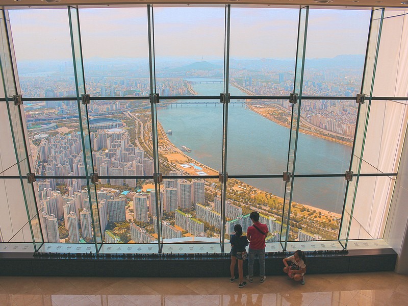 Seoul Sky Observatory, Lotte World Tower, Seoul, Korea