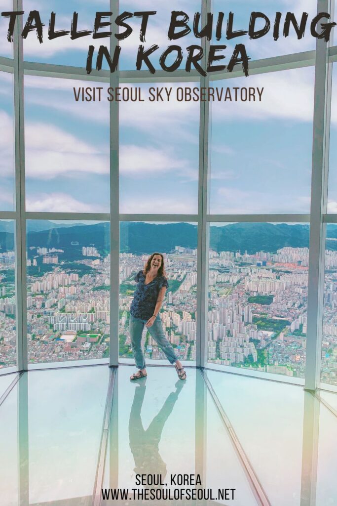 The Seoul Sky Observatory: Tallest Building in Korea: The Seoul Sky Observatory provides MUST SEE views of Seoul, Korea from the fifth tallest building in the world. You can see Seoul and beyond!