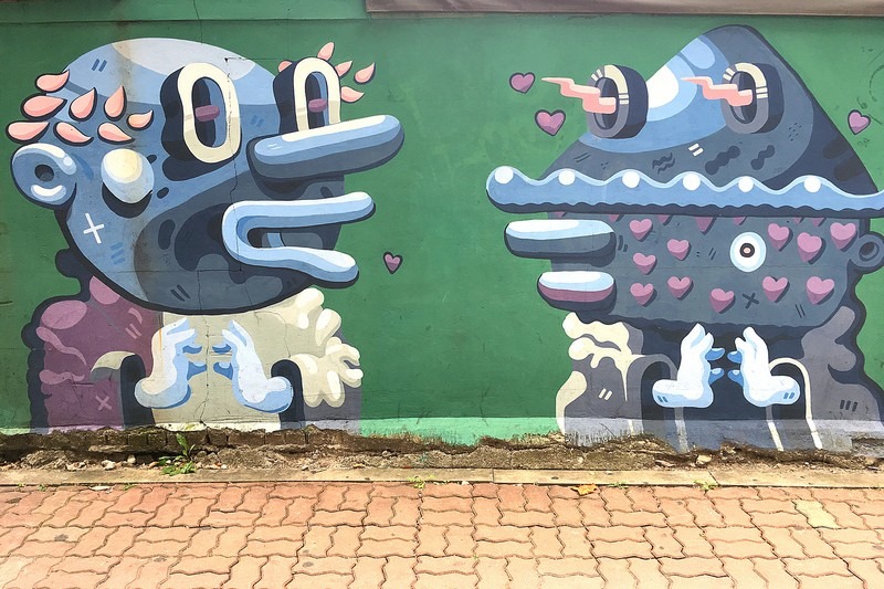 Seongsu-dong, Seoul, Korea, Street Art