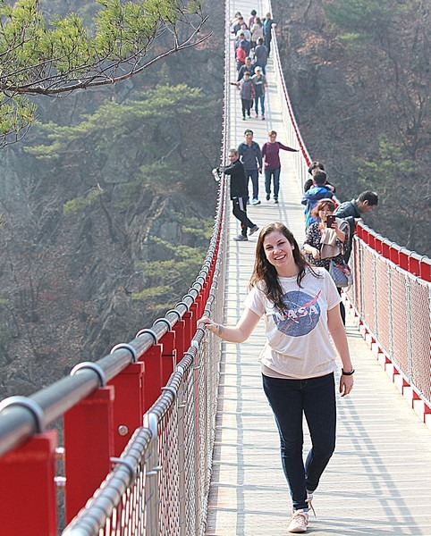 Gamaksan Suspension Bridge, Paju, Korea