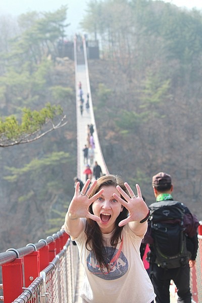 Gamaksan Suspension Bridge, Paju, Korea