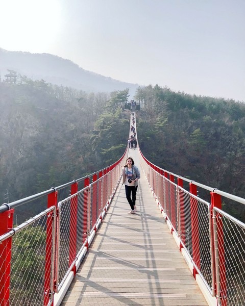 Gamaksan Suspension Bridge, Paju, Korea