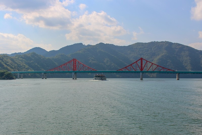 Chungjuho Lake, Danyang, Korea