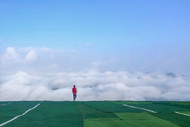 Cafe Sann, Danyang, Korea: Paragliding