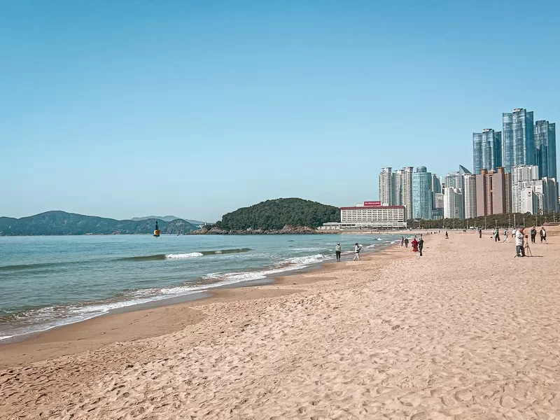 Haeundae Beach (해운대해수욕장), Busan, Korea