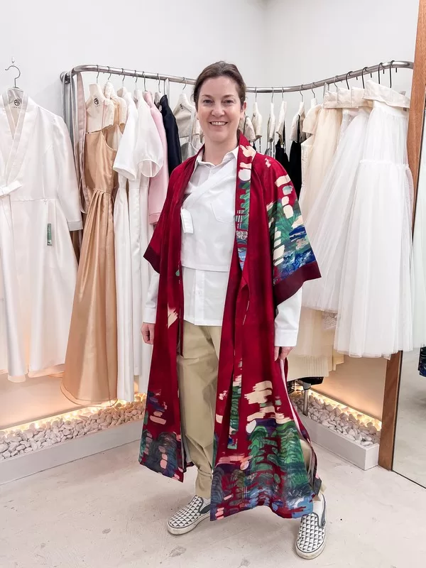 Leesle, modern Hanbok, Hongdae, Seoul, Korea