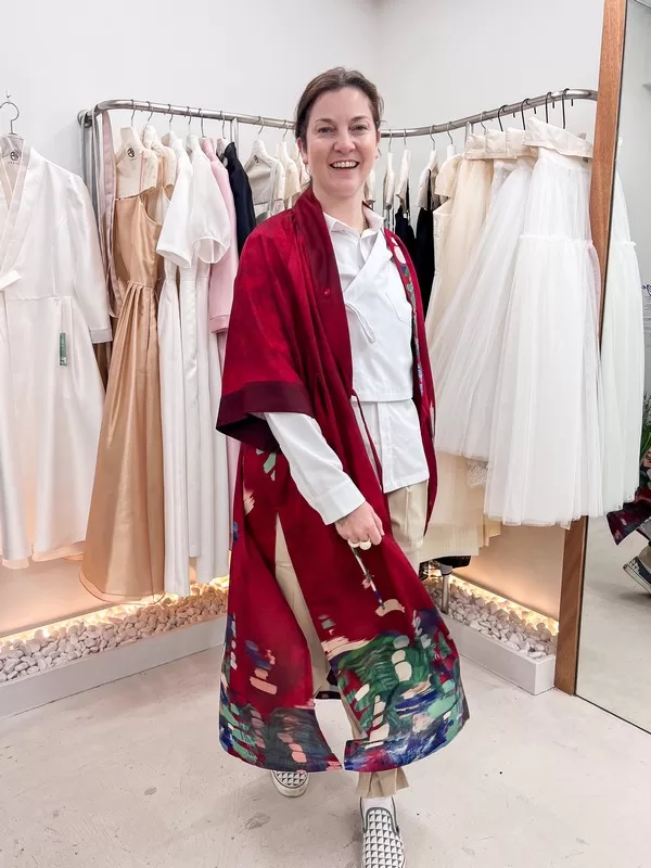 Leesle, modern Hanbok, Hongdae, Seoul, Korea