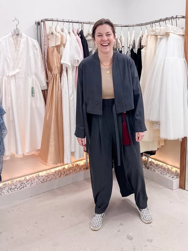 Leesle, modern Hanbok, Hongdae, Seoul, Korea